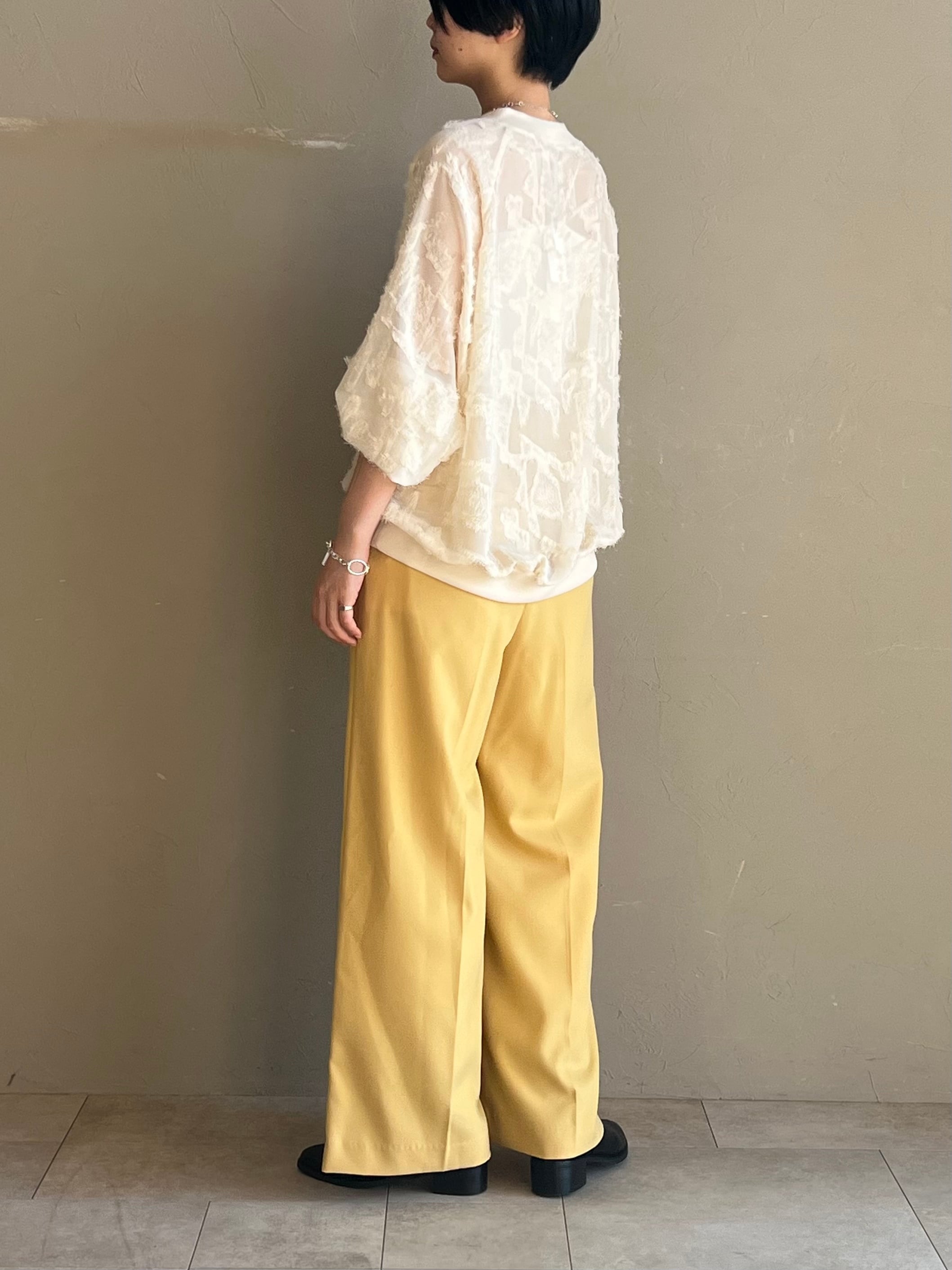 ANGELINA】カットジャガードラグランプルオーバー | valance