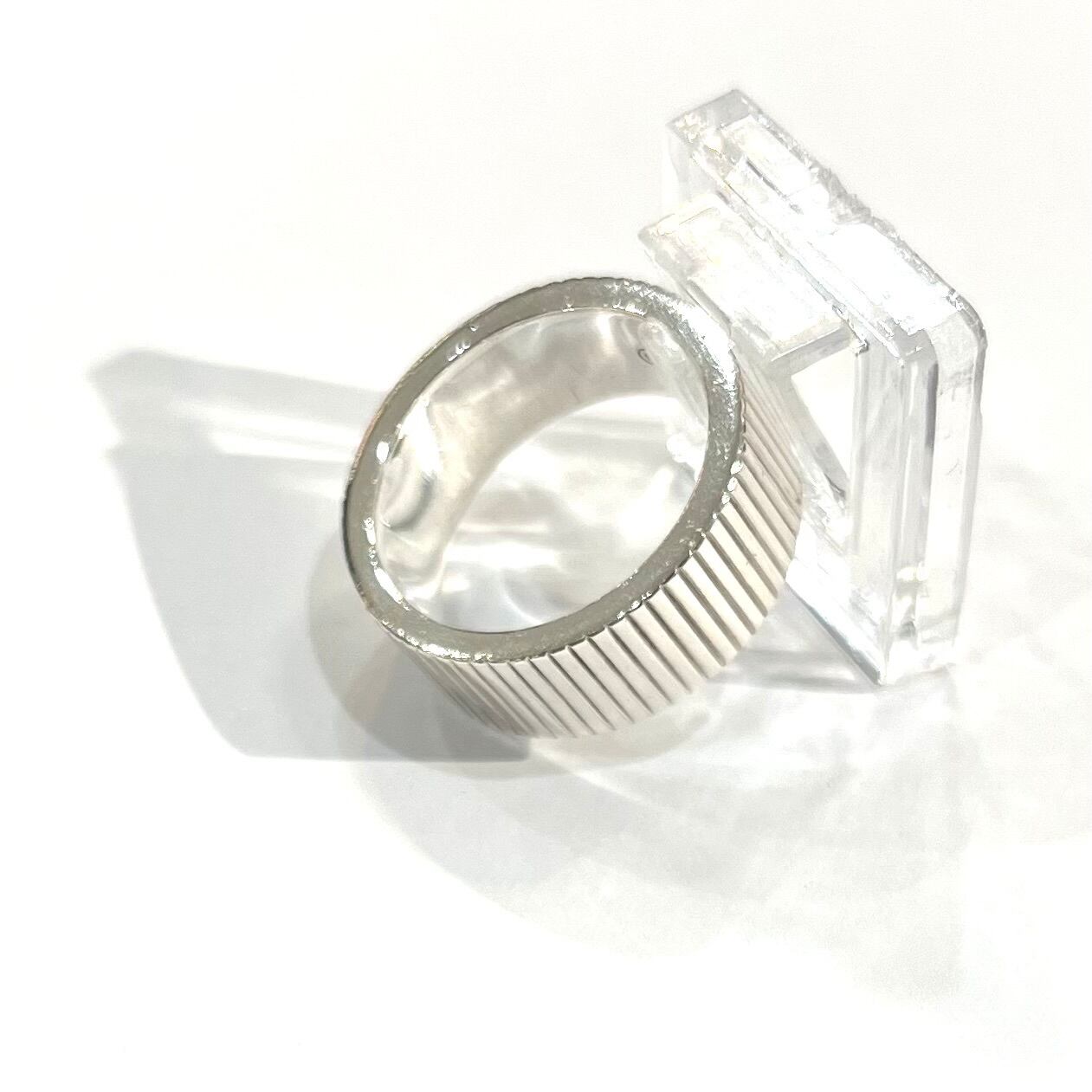 希少 【TIFFANY&CO】【12.5号】2604 コインエッジリング SV925シルバー