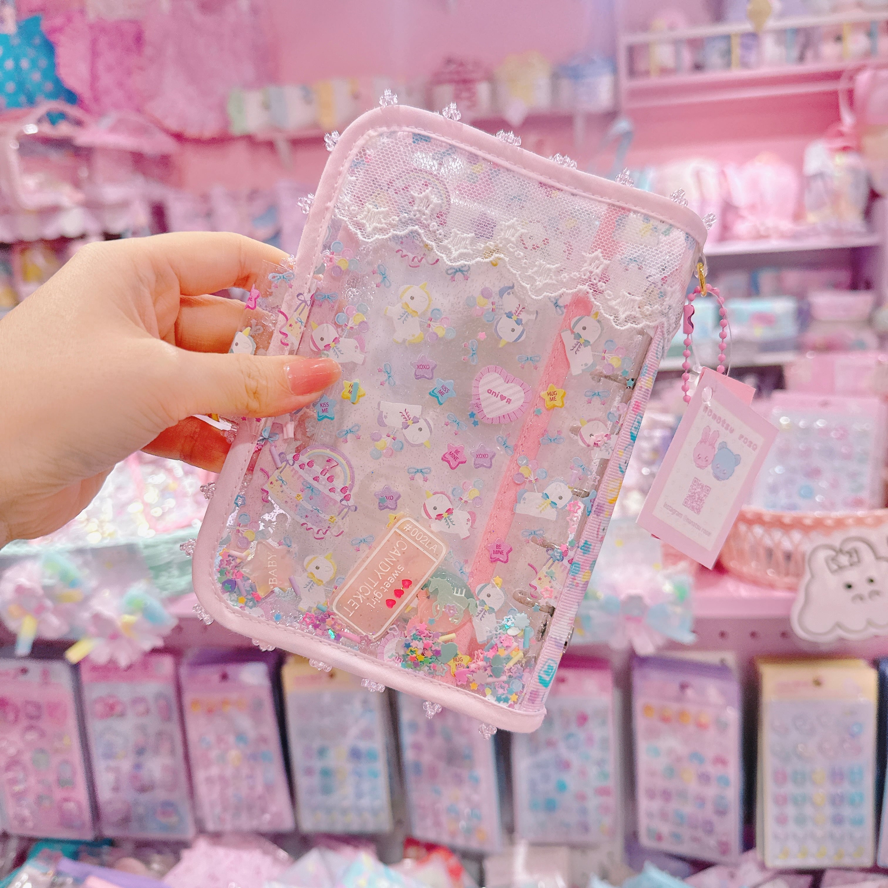 【E7】154-6 A6シール帳