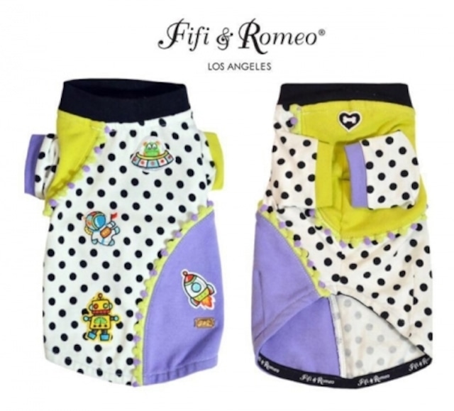 Fifi&Romeo　ボーダーボンボンワッペン boy　2019‐5