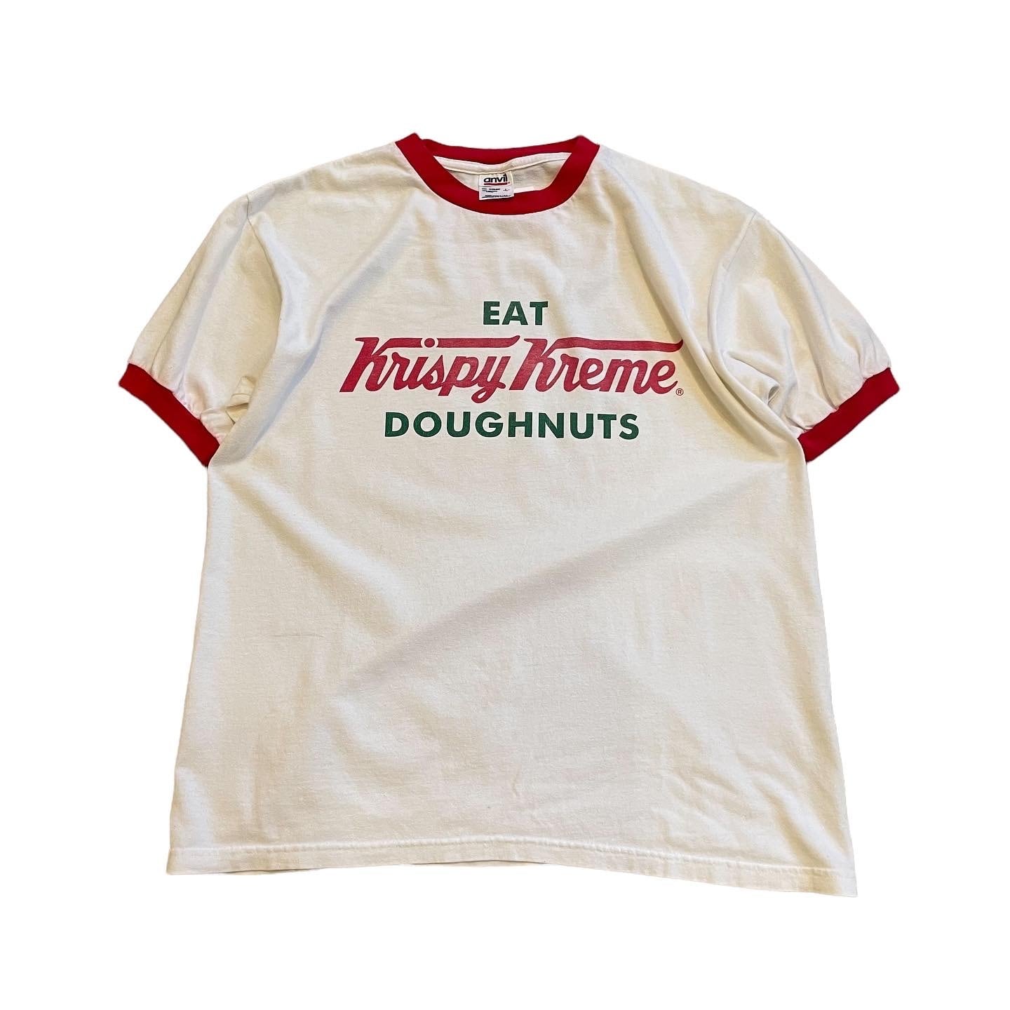 〜00s Krispy Kreme Doughnuts linger T-shirt | What’z up powered by BASE