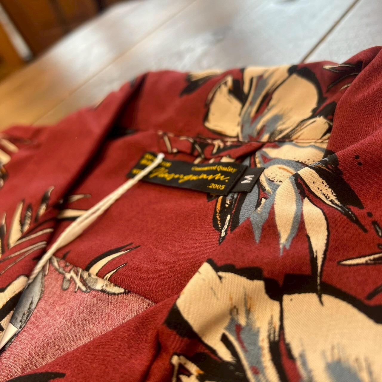 ナスングワム【Nasngwam】Southern Shirts (Burgundy) - 3