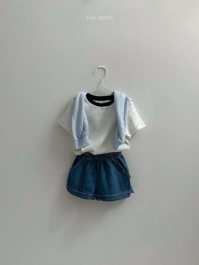 〘予約〙minirobe / waffle long T-shirt
