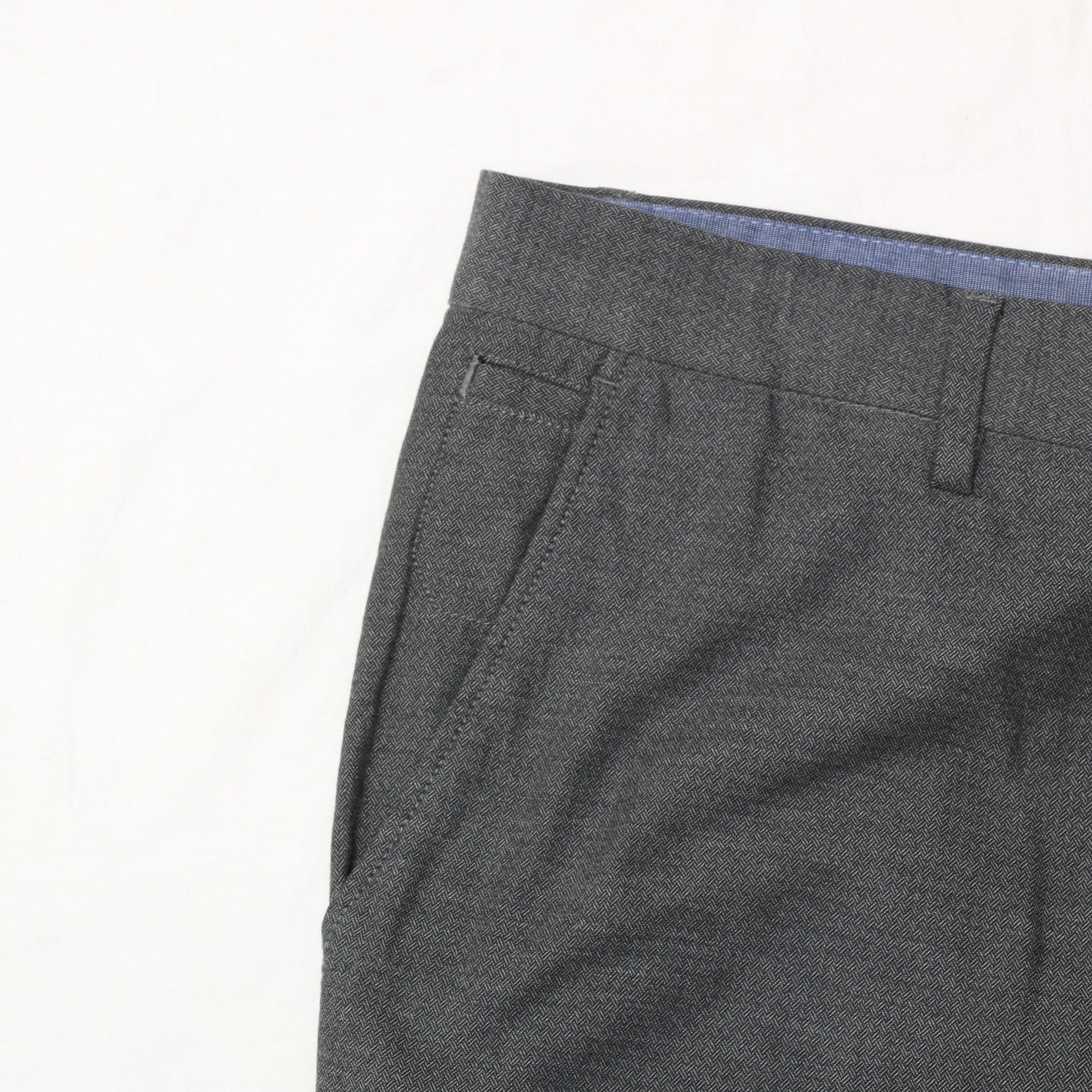 BananaRepublic 00s GrayCottonSlacks | DAMMIT