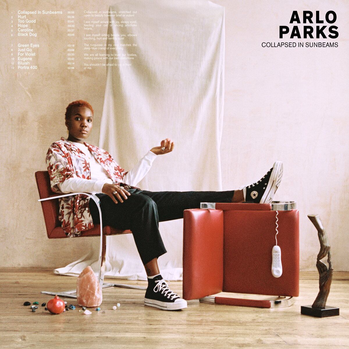 Arlo Parks  / Collapsed in Sunbeams（Ltd Red LP）