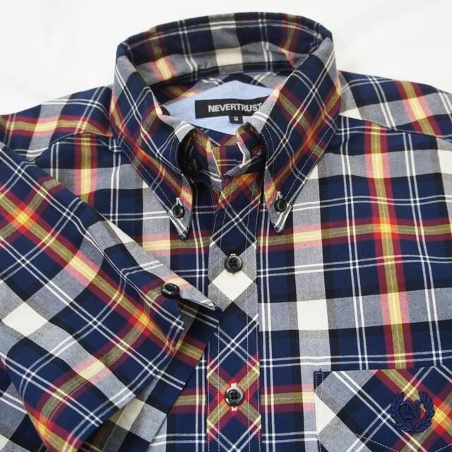 ネバートラストOVERCHECKB.D.SSSHIRT ネバートラストOVERCHECKB.D.SSSHIRT | tumakawa
