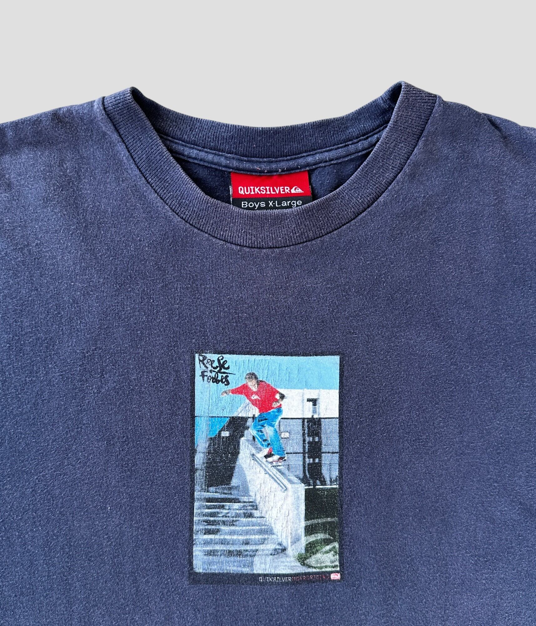 QUIKSILVER- Vintage 90s XL Print T-shirt | BEGGARS BANQUET