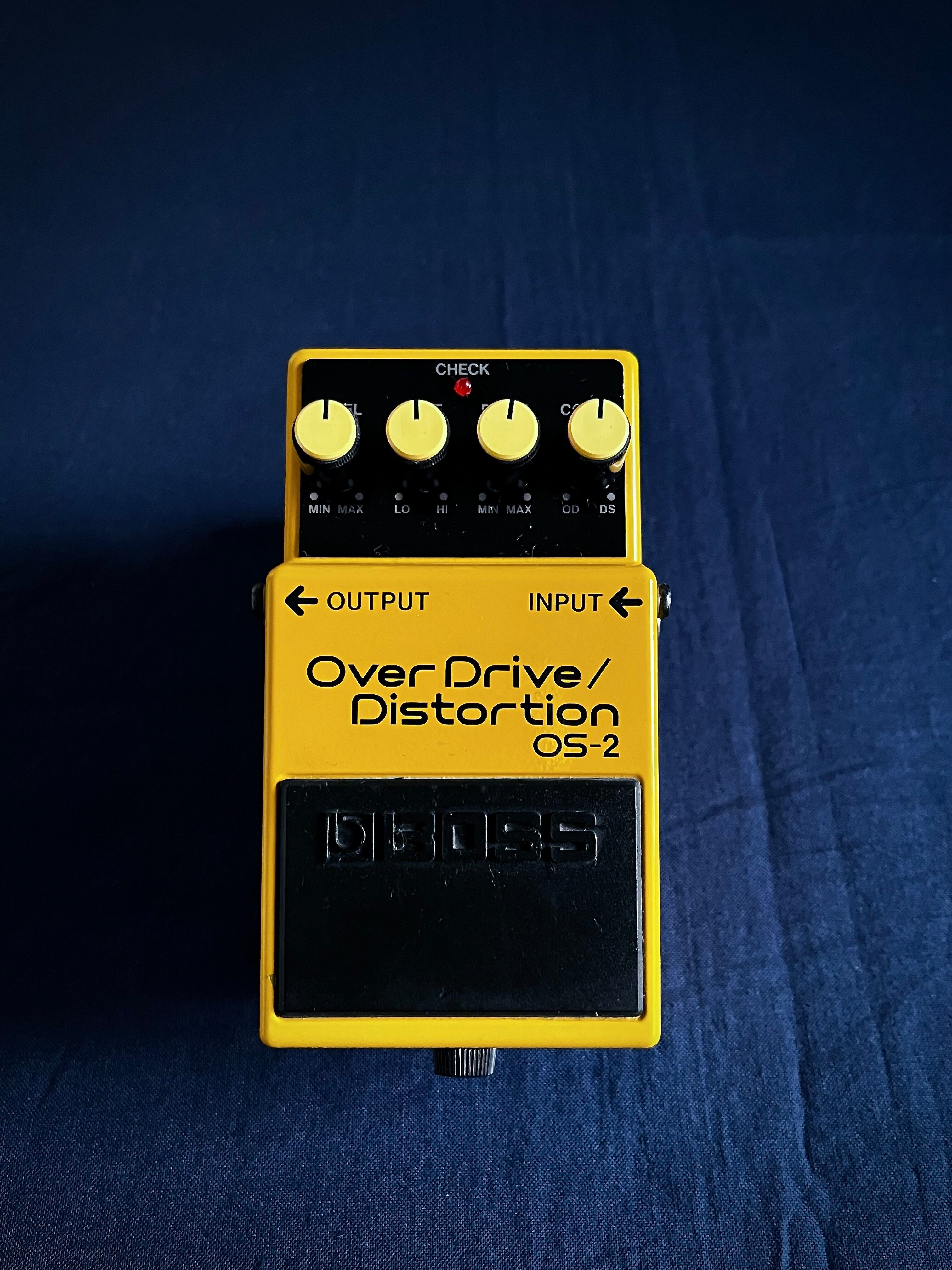 Boss OS-2 OverDrive / Distortion 1999年製 シルバーラベル