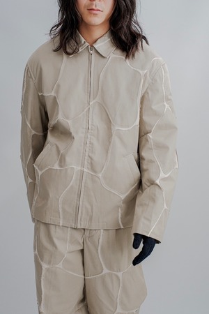 【ADAPTART】AMORPHOUS PATCH BLOUSON