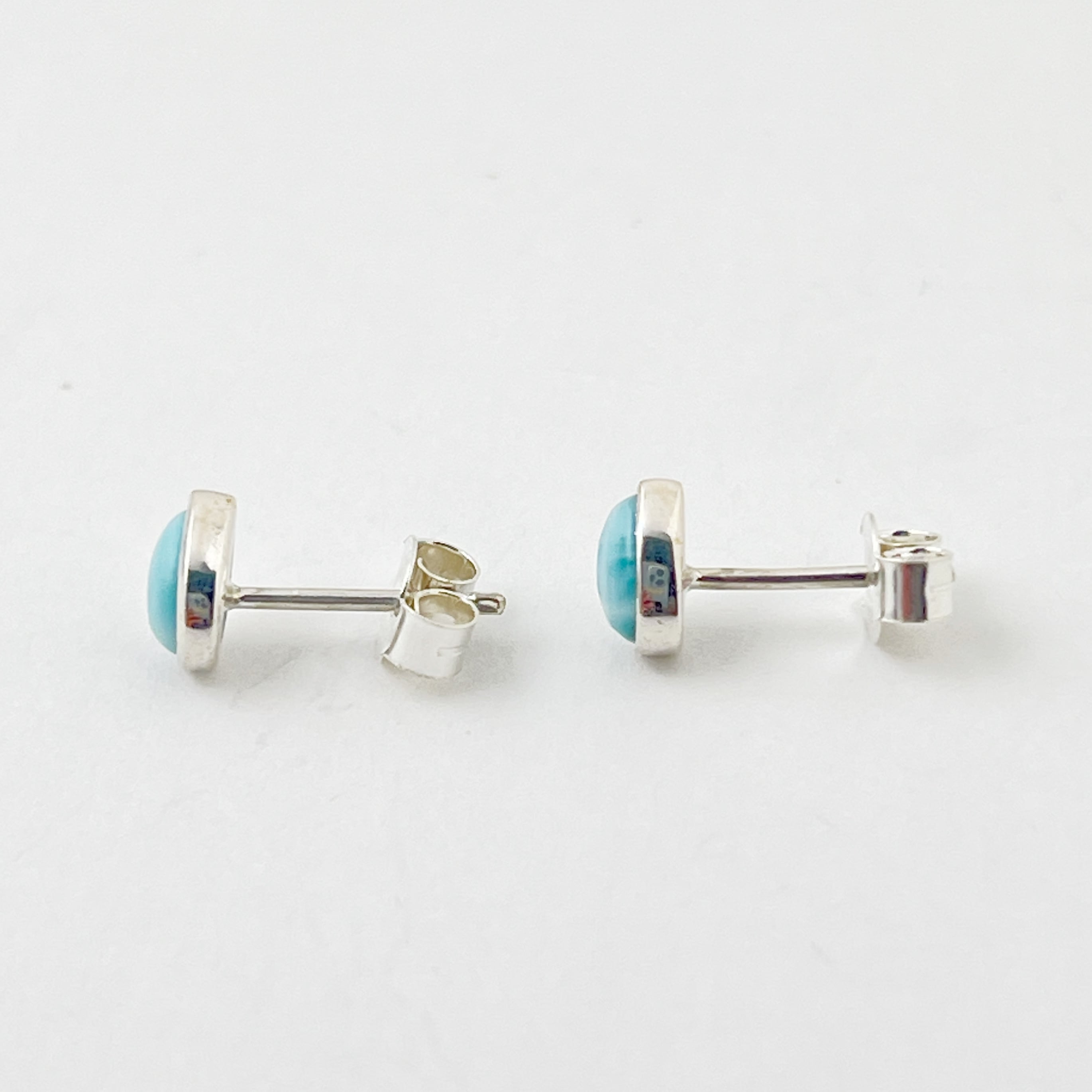 ラリマー ドロップ スタッドピアス S size 0.7 x 0.5 cm | 【公式通販