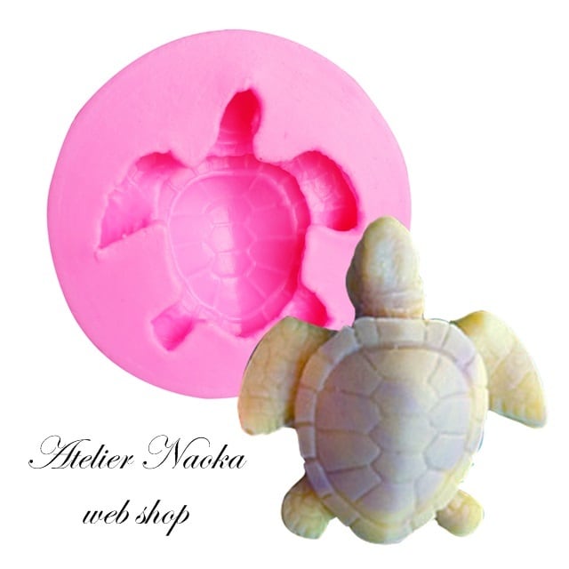ホヌ(Honu) ウミガメa シリコンモールド | シリコンモールド・クレイ