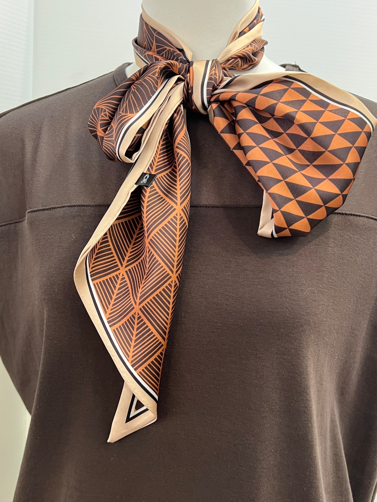 タイスカーフ(幾何学柄)