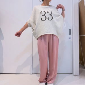 マルゴビンテージ MARGAUX VINTAGE ウエストサテンゴムパンツ