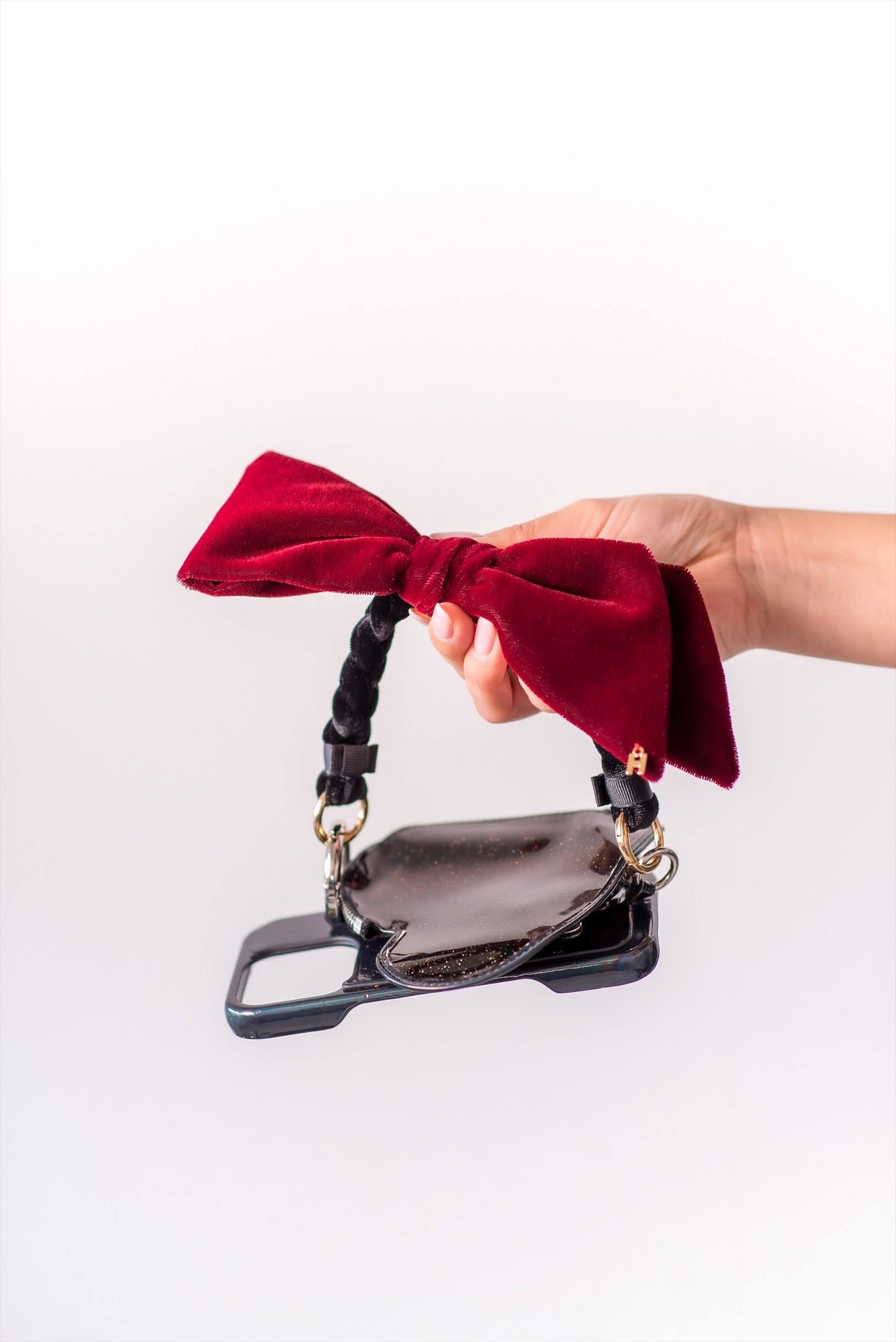 ベロアショートストラップ