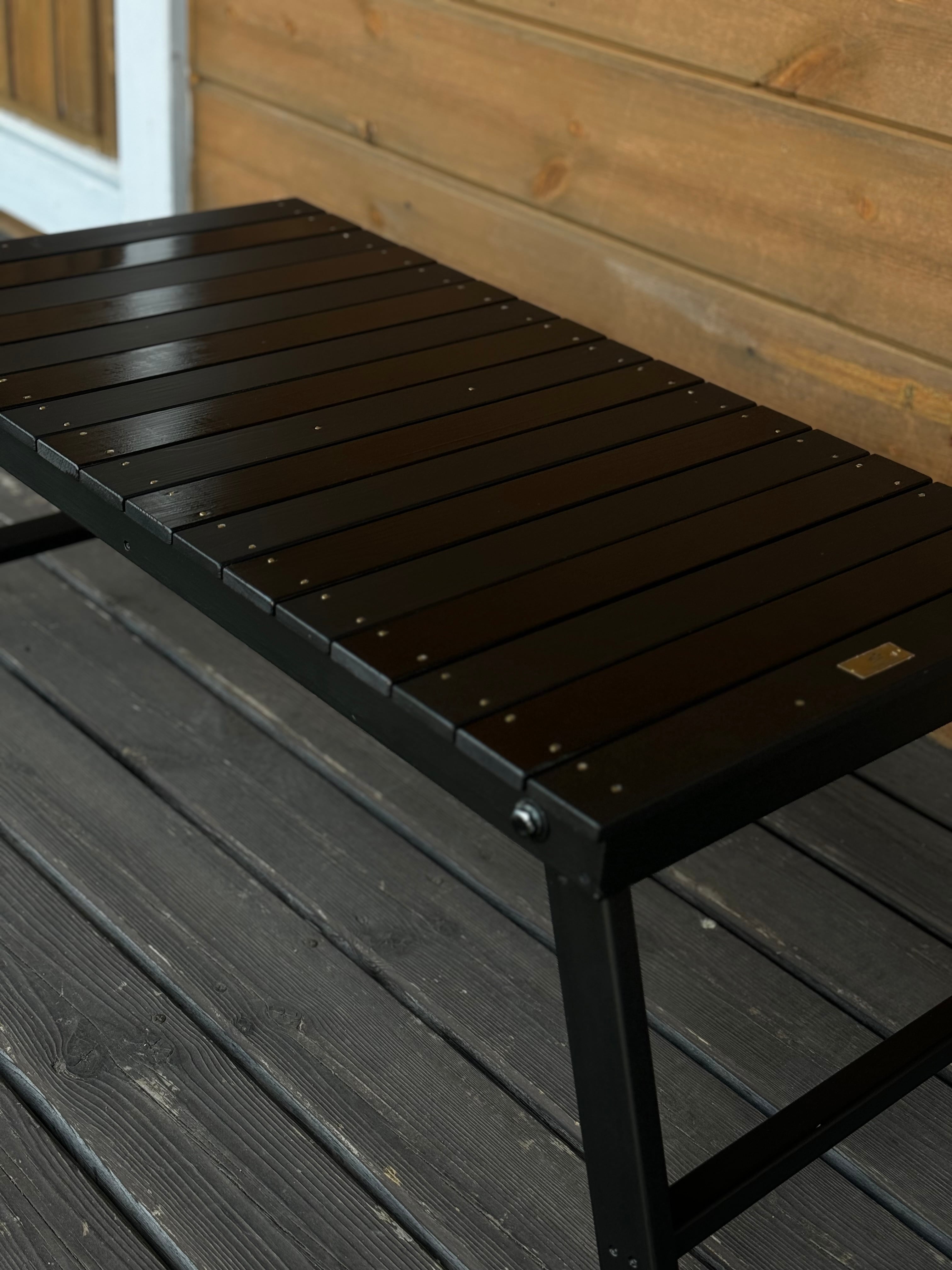 Natural works 99Re-】Folding XP Table 【BIG】(BLACK） | The