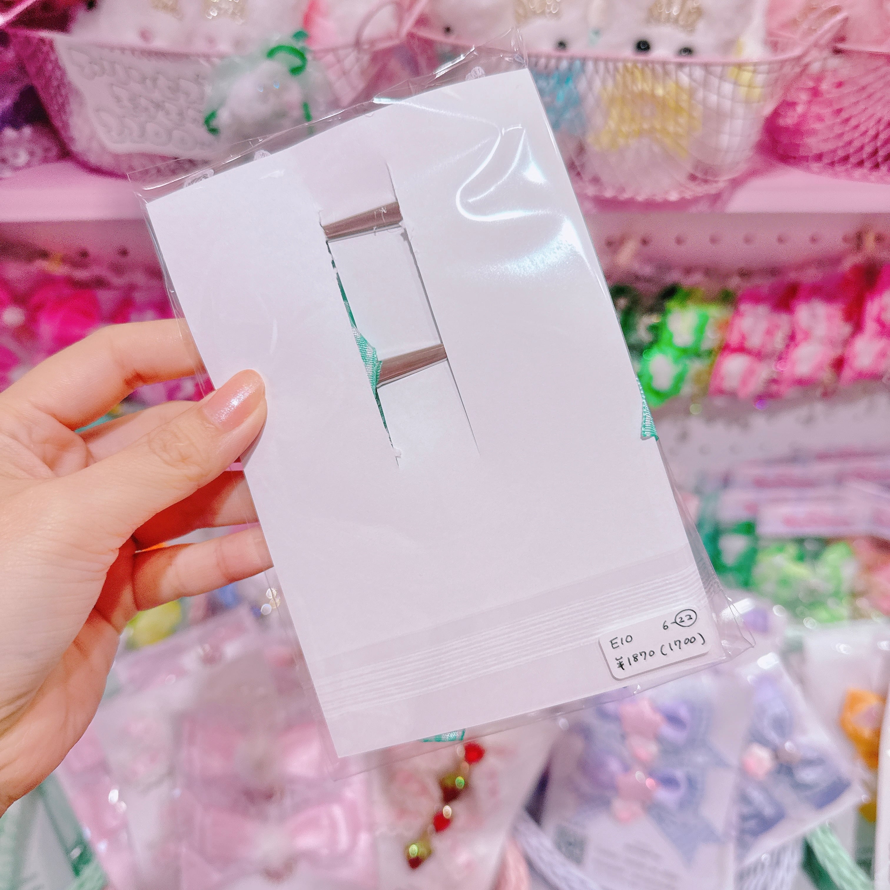 【E10】6-22ツインヘアクリップ