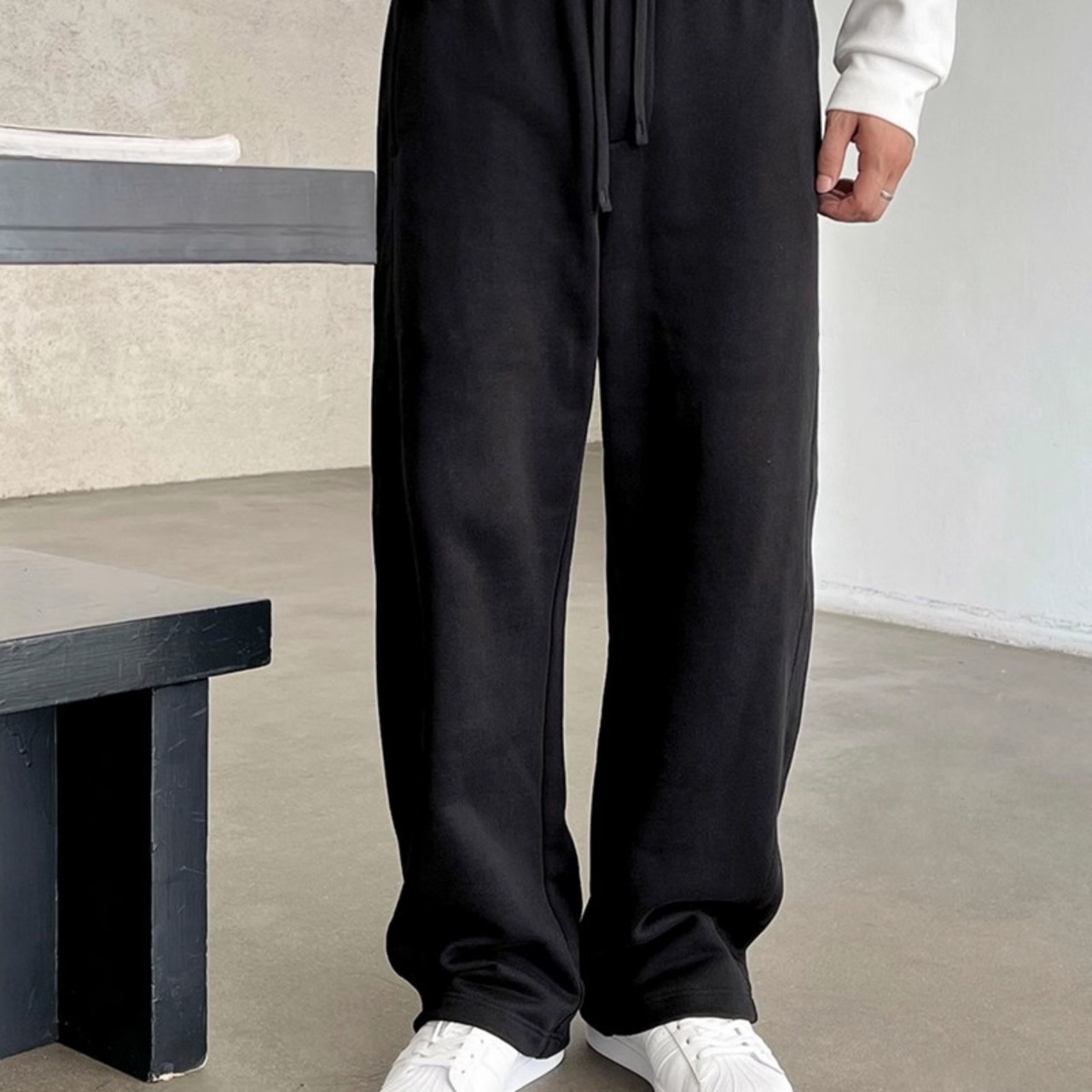 厚手コットンルーズパンツ　903