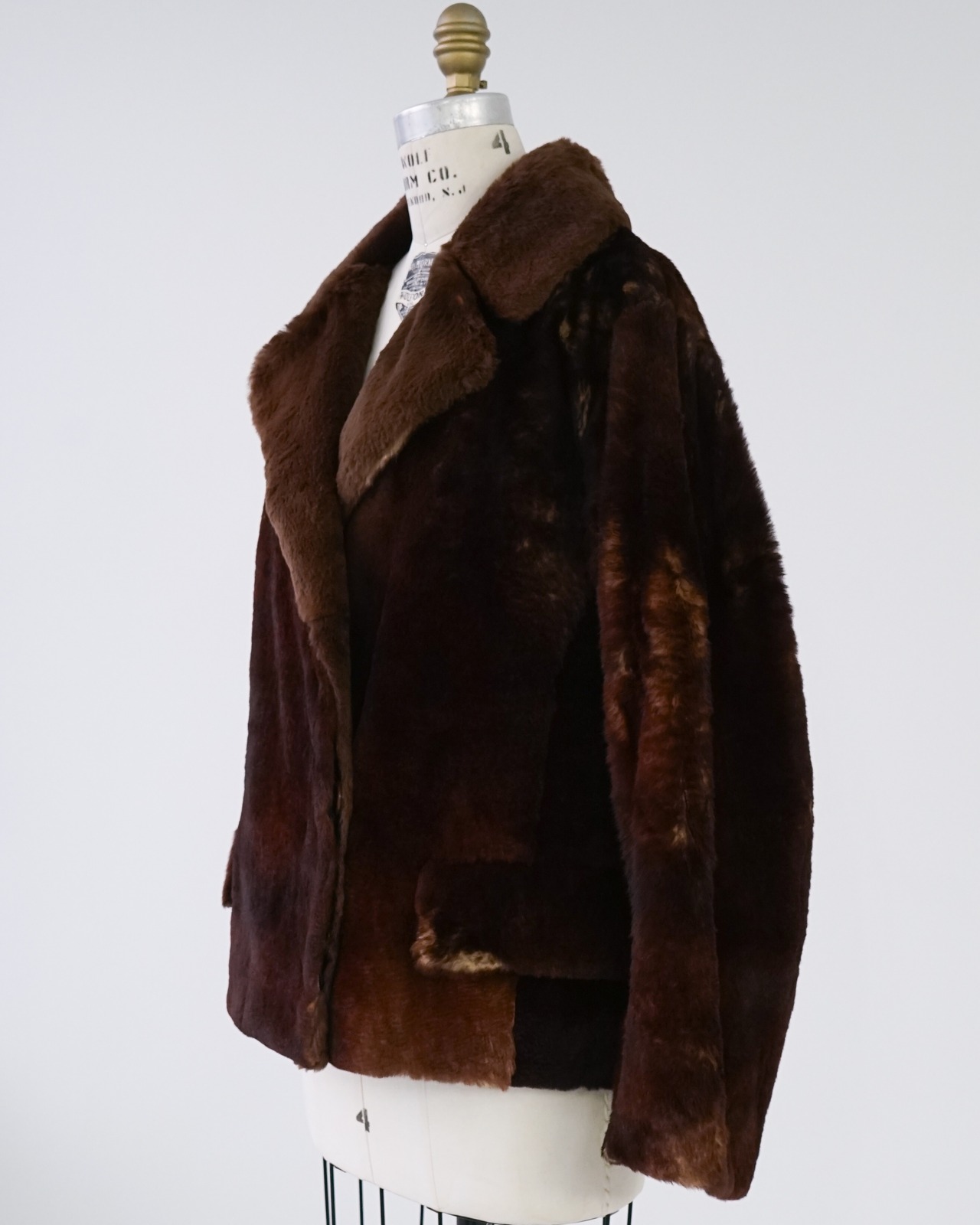 〈DRIES VAN NOTEN〉Fur Jacket