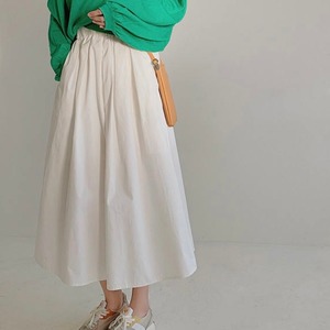 タックフレアボリュームスカート　A1650