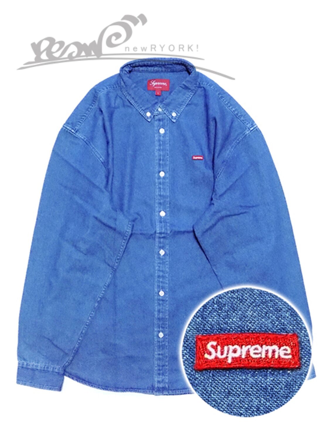 Supreme シュプリーム SMALL BOX TWILL SHIRT FW21S30 L XL メンズ 