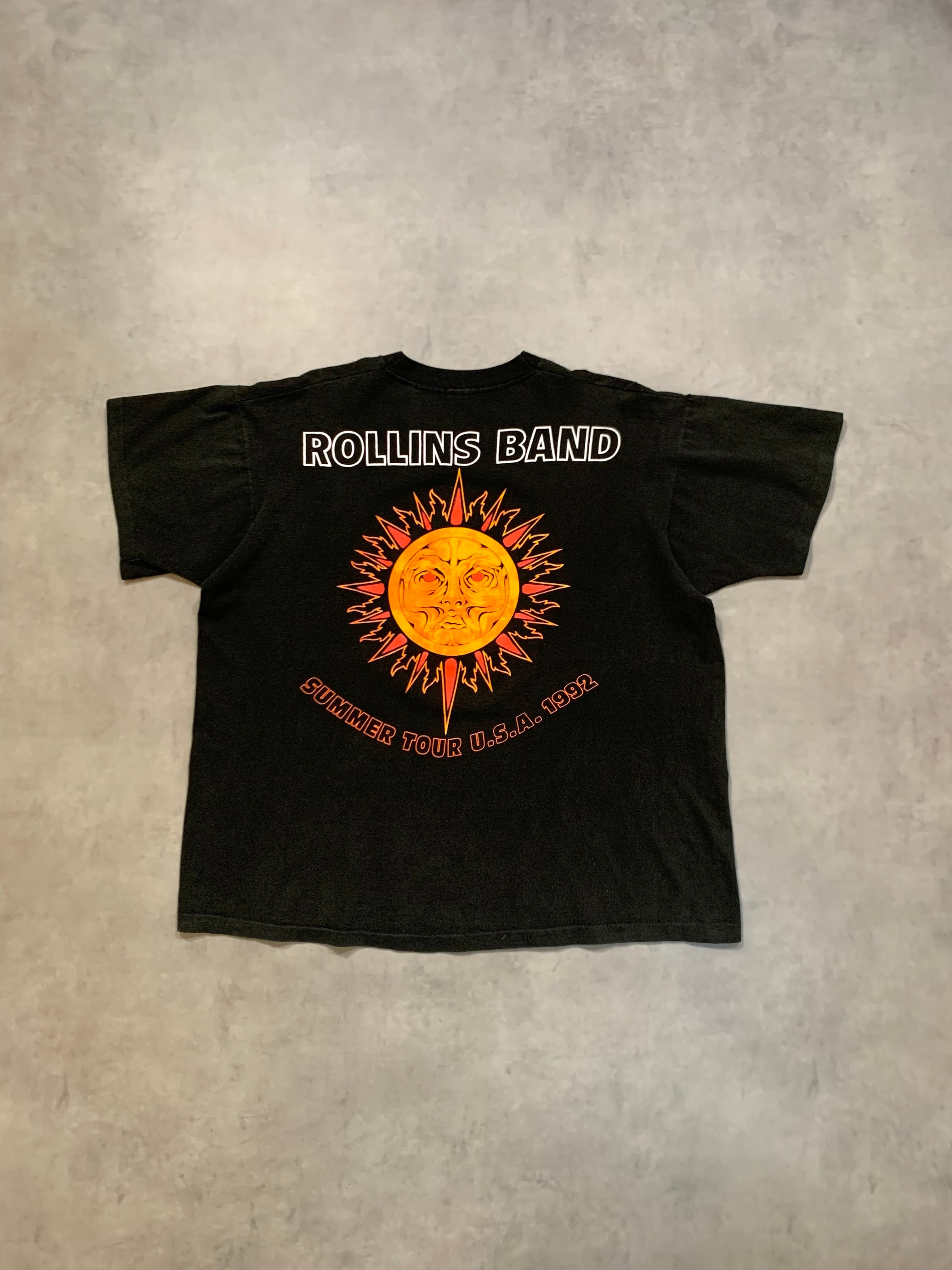 90's “ROLLINS BAND” Band Tee Made in USA | RENGA CLOTHING STORE