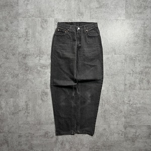 00s usa levi's ギャラ入 black バギー リーバイス 550 / W26 L29