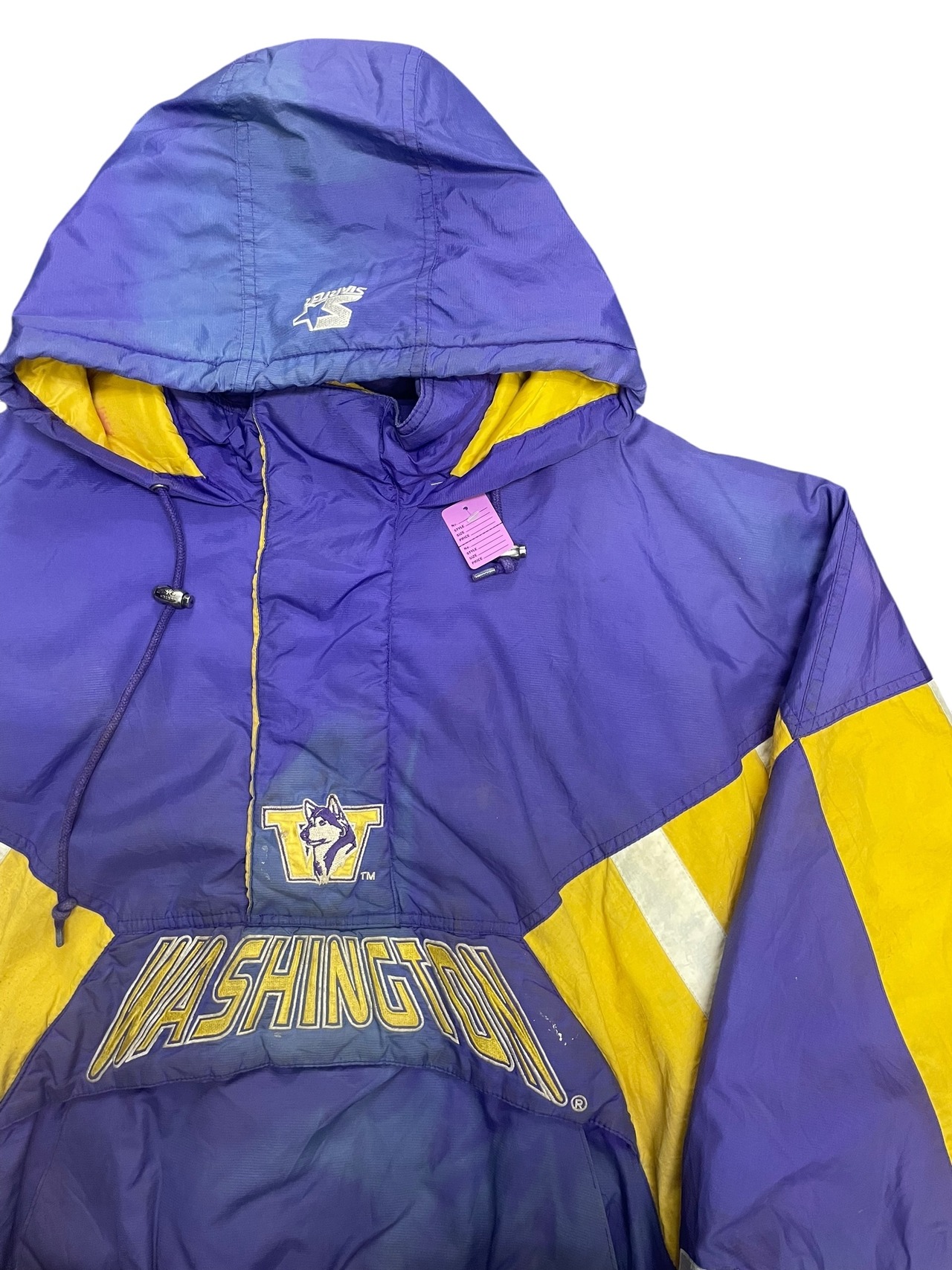 90s STARTER Washington NFL ナイロンスタジアムジャケット | POOL VINTAGE