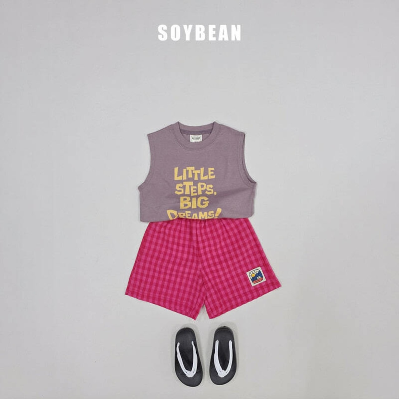 【取寄/韓国直送】SOYBEAN 26/SM リトルステップ上下セット｜夏服｜韓国子供服