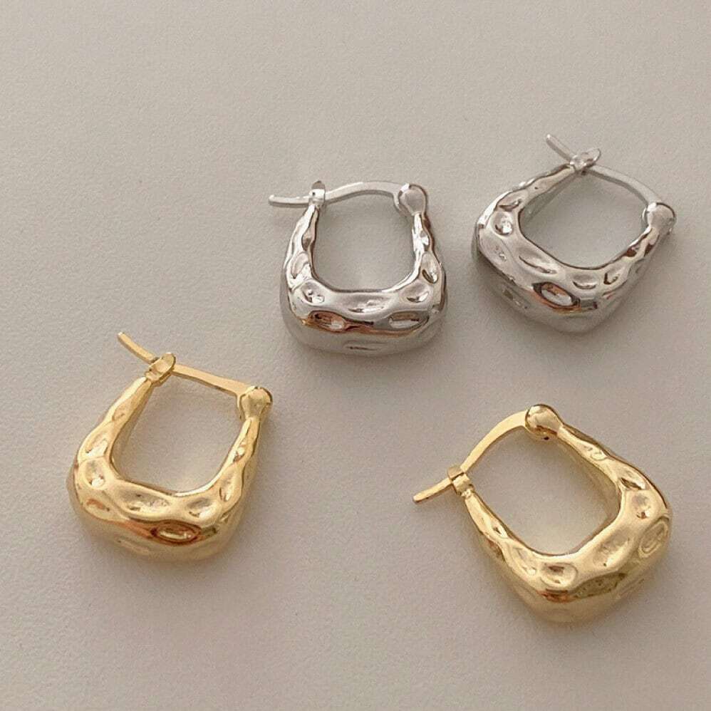 打刻 U字ソリッド ピアス