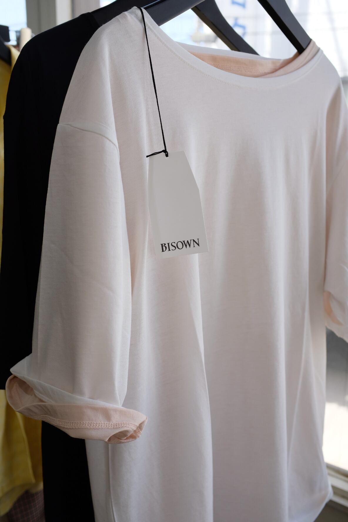 BISOWN]120/2 COTTON CREWNECK TEE | YES-姫路の美容院と服のお店YES