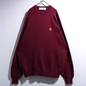 EURO Red Cashmere 100% Knit