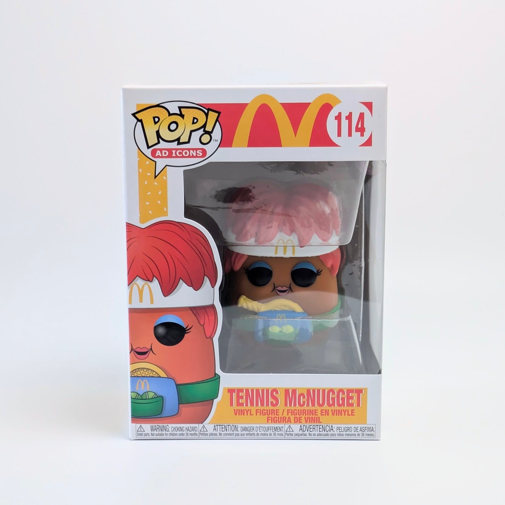 ☆US直輸入☆FUNKO 【 POP! AD ICONS VINYL FIGURE MCDONALDS TENNIS McNUGGET（ マクドナルド テニス マックナゲット ）】 ビニールフィギュア〚アメリカン雑貨 アメトイ〛