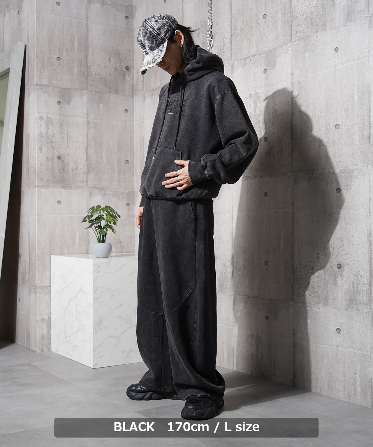 ◆トライバル柄 ピグメントバレルパンツ◆gt-1012162