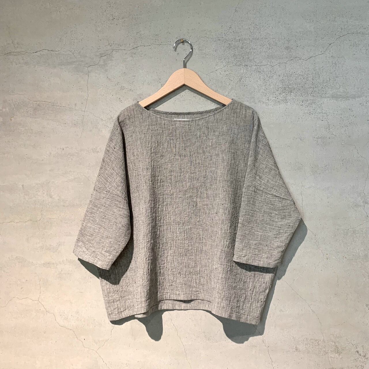 evam eva】linen cotton pullover/E241T150 | eighty88eight