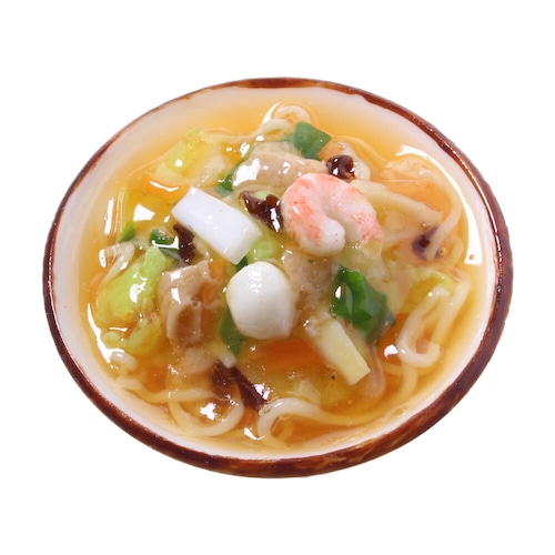 [0626]食品サンプル屋さんのマグネット（五目あんかけラーメン）【メール便不可】