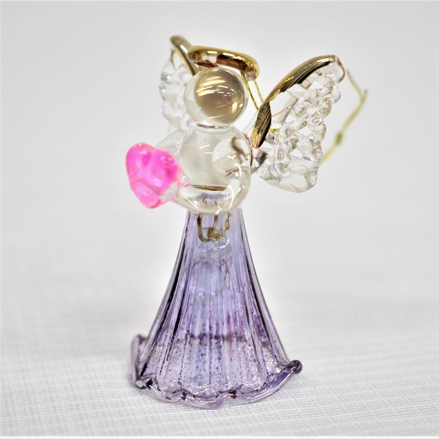 愛くるしい癒しのオーナメント!ガラスエンゼル(ガラス天使)ベル | mihika