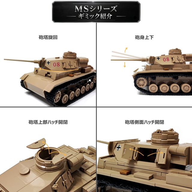 MS ドイツ Ⅲ号戦車 (Pz.Kpfw. III)