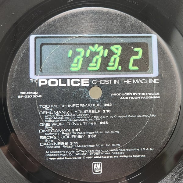 The Police / Ghost In The Machine [SP-3730] - 画像4