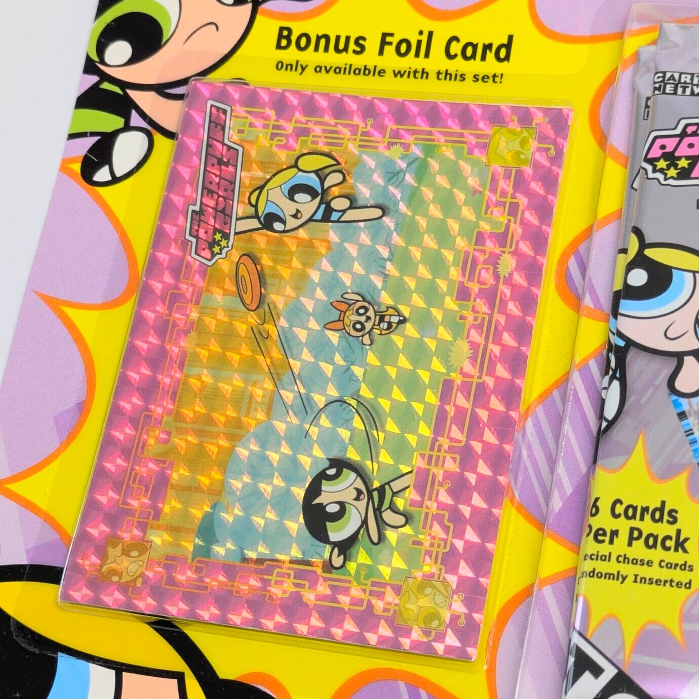 パワーパフガールズ　トレーディングカード　9セット ☆DEADSTOCK 2000年製☆【 パワーパフガールズ（ The Powerpuff Girls