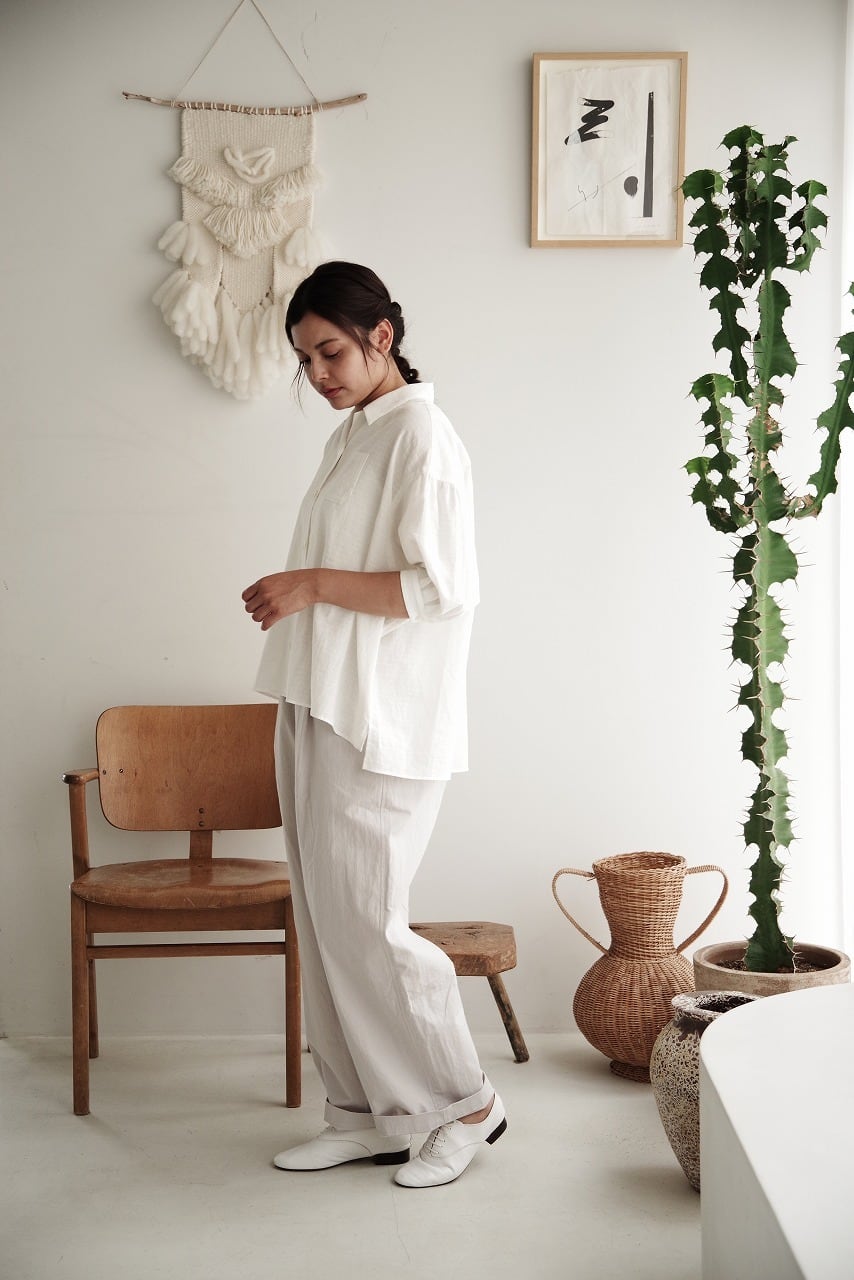 Horse Cloth Wide Pants