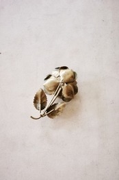 50s ドイツ 永遠の金の薔薇とブローチ ヴィンテージ