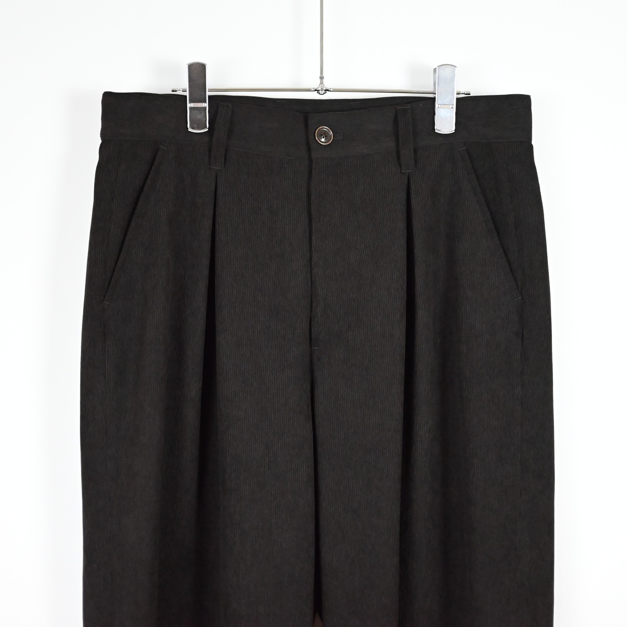 SAYATOMO / 2-Tack Corduroy Baggy Trousers