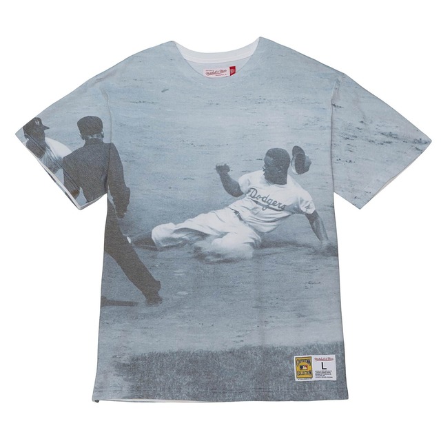 Highlight Sublimated Player Tee Brooklyn Dodgers Jackie Robinson