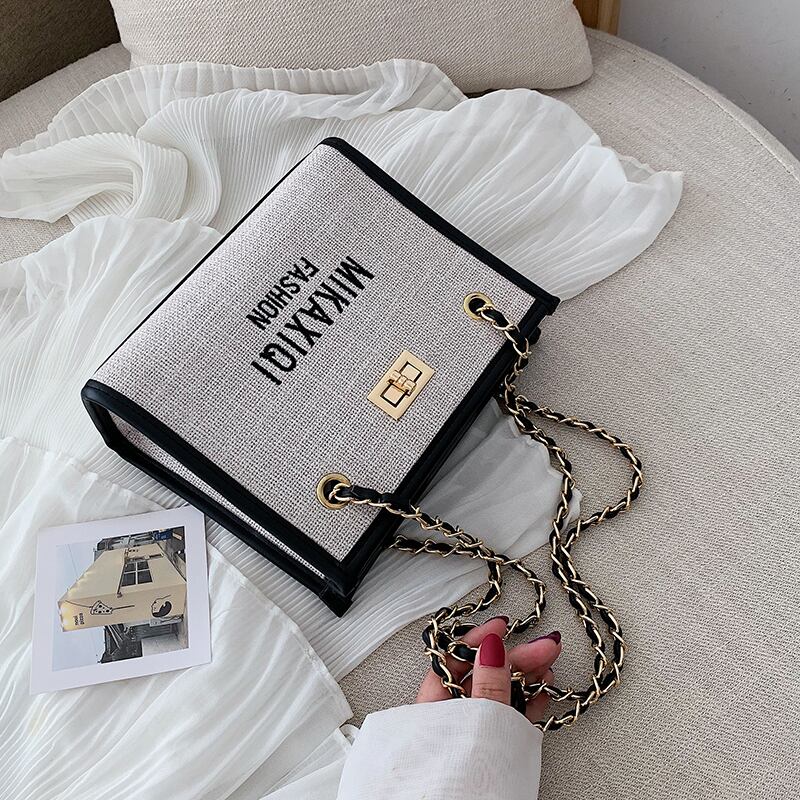 小さなバッグ女性2020新しい夏eignワイルドチェーンショルダーバッグファッション吊りバケットバッグ Tiancai_Wing_Bag0319140