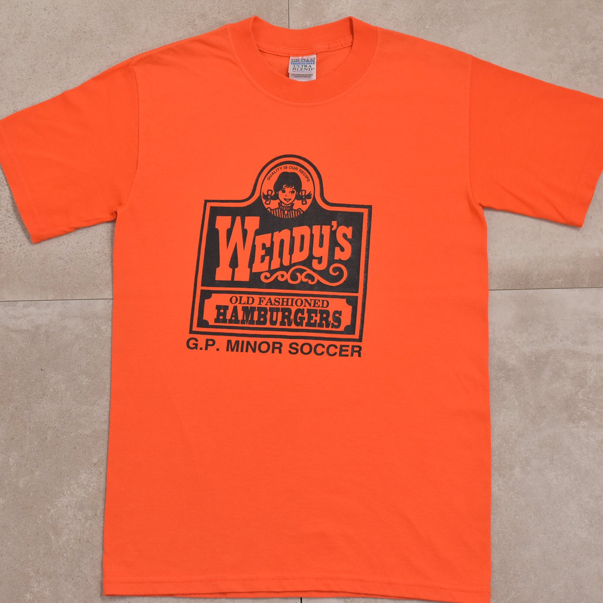 90～00s GILDAN Wendy's print T-shirt | 古着屋 grin days memory