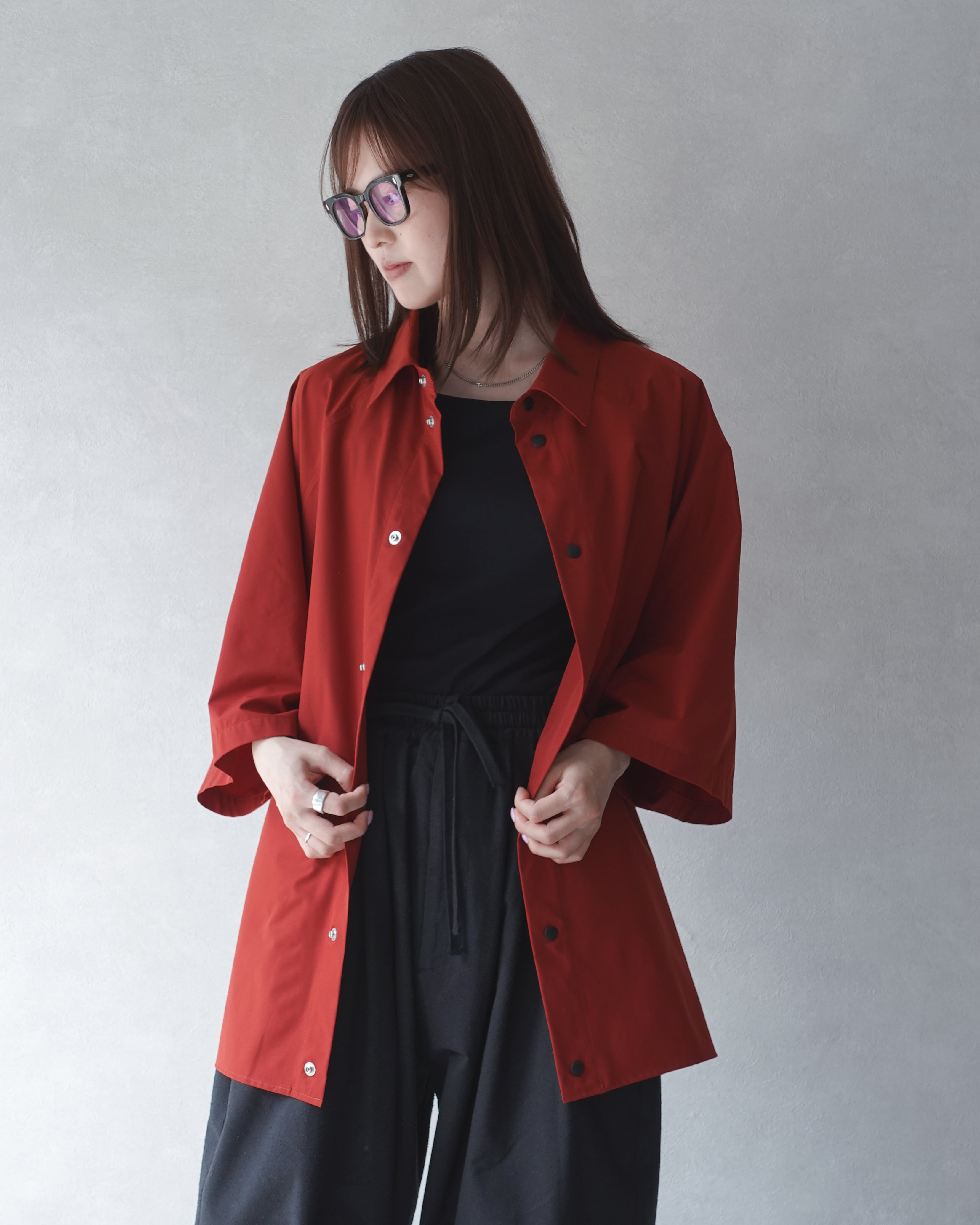 my beautiful landlet PRIMEFLEX BIG SHORT SLEEVE SHIRT RED | nua