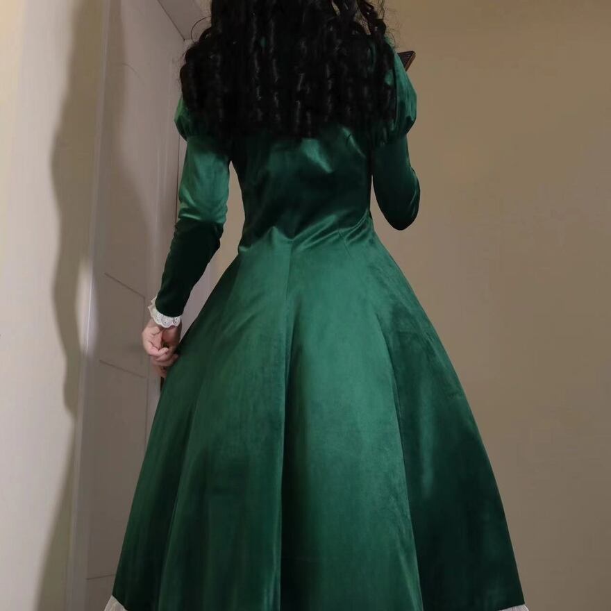 SEASONZ クラロリ ドレス ロング丈 レース クラシカル 上品 高級感