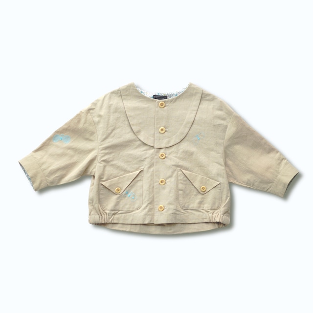 〈 mina perhonen 24SS 〉 choucho / ACS2061P / light brown / 90〜100