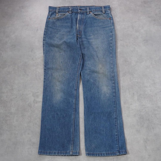 リーバイス517 Levis W36 フレア 青 USA製 80s 17707