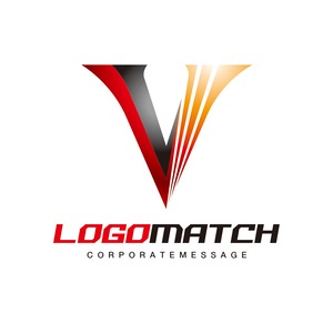 勝利へ加速するVのロゴ